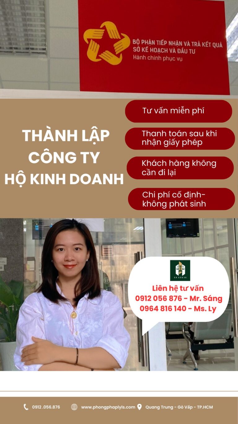 Thành lập Công ty – Hộ kinh doanh