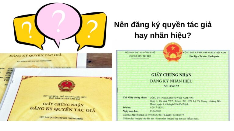 Logo/ Thương hiệu cần bảo vệ. Nên chọn Đăng ký bảo hộ nhãn hiệu hay Đăng ký bản quyền tác giả?