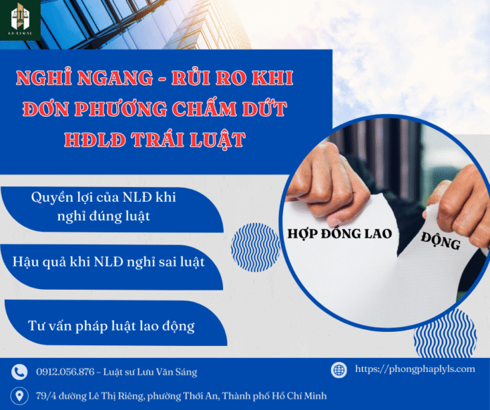 Đơn phương chấm dứt HĐLĐ
