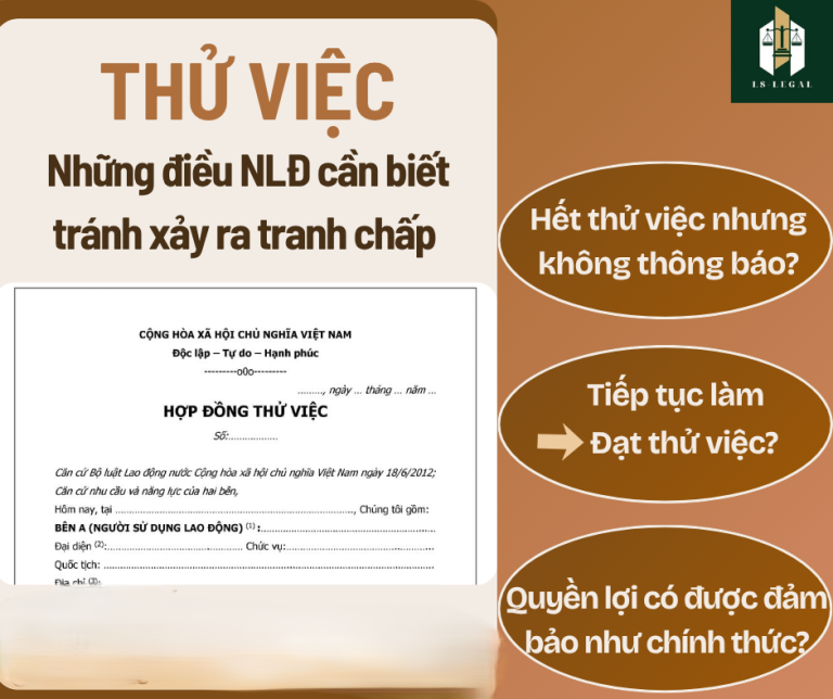 THỬ VIỆC VÀ NHỮNG ĐIỀU NGƯỜI LAO ĐỘNG CẦN BIẾT