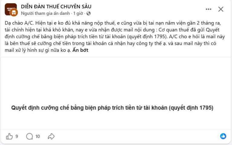 ⚠️ LÀM THẾ NÀO ĐỂ DOANH NGHIỆP KHÔNG BỊ CƯỠNG CHẾ TRÍCH TIỀN TỪ TÀI KHOẢN NGÂN HÀNG?