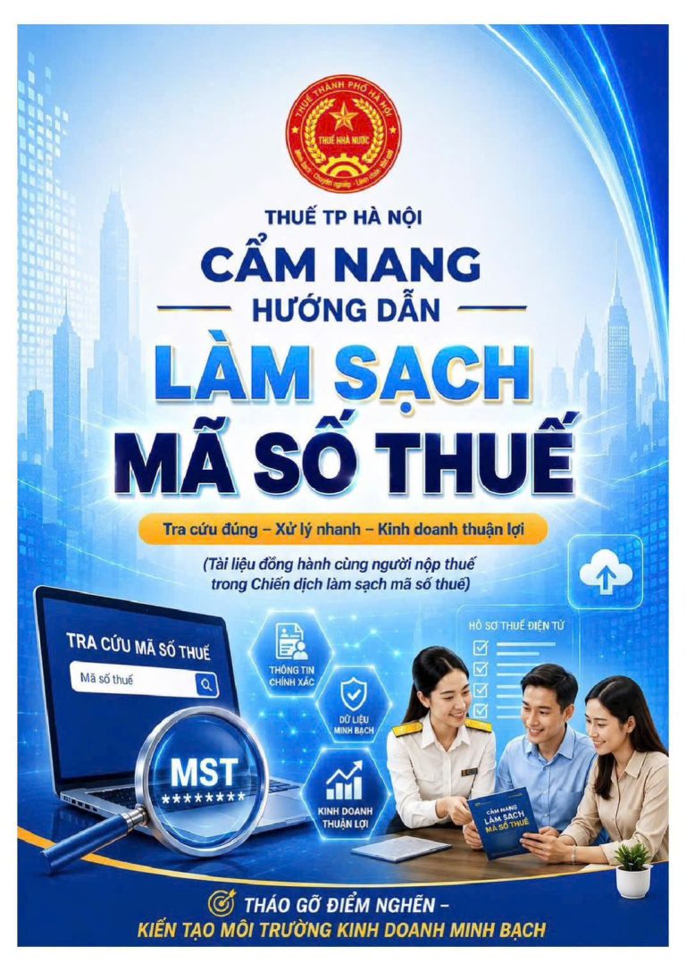 Làm Sạch Mã Số Thuế Doanh Nghiệp: Hướng Dẫn Tra Cứu, Nhận Biết Trạng Thái MST Và Cách Xử Lý Hiệu Quả