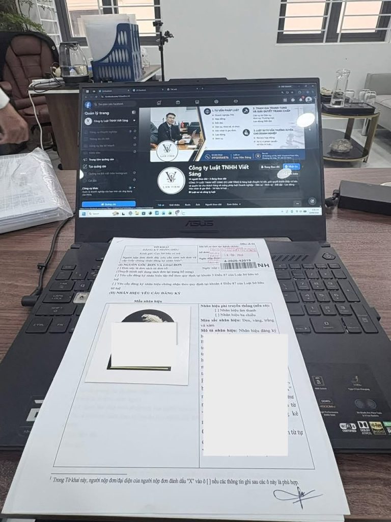 Công ty Luật TNHH Viết Sáng hoàn tất hồ sơ đăng ký nhãn hiệu cho khách hàng